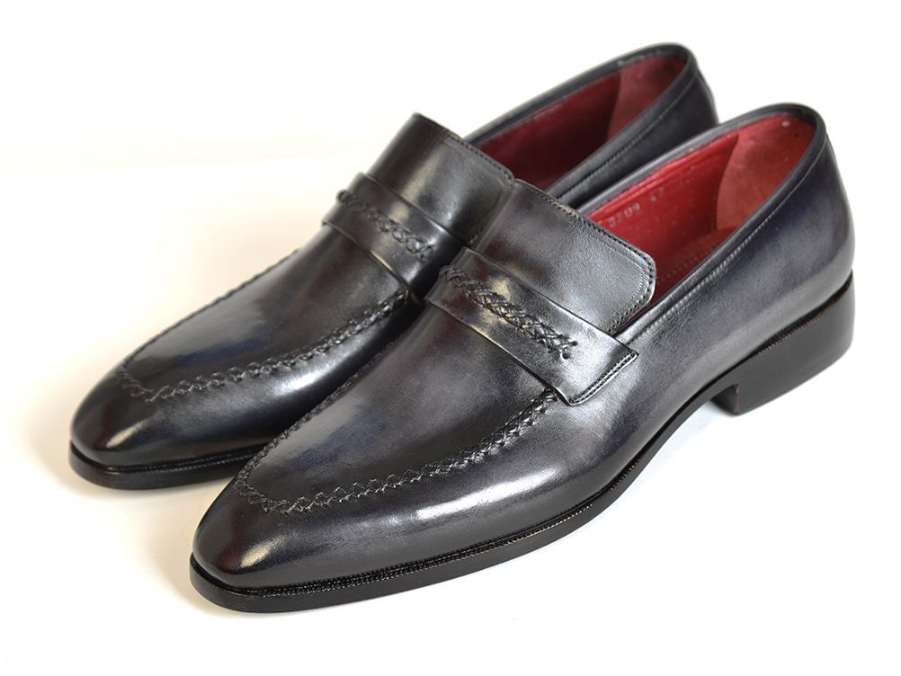 vintage leather loafers