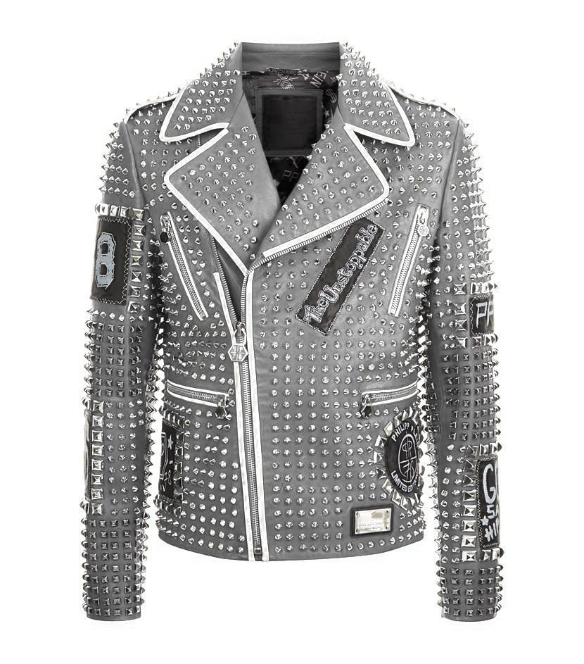 silver jacket for men